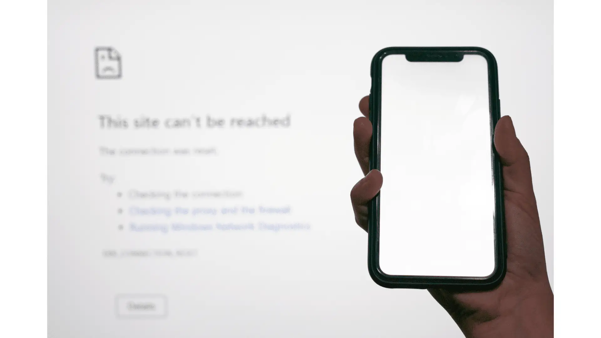 non riesco a raggiungere il sito