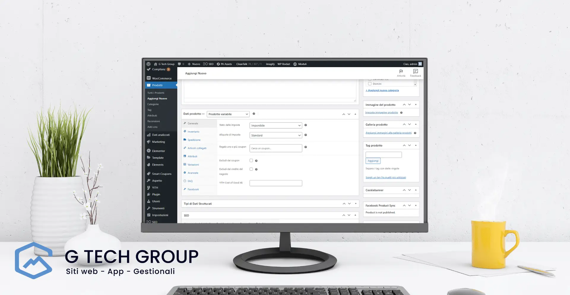 prodotti variabili woocommerce