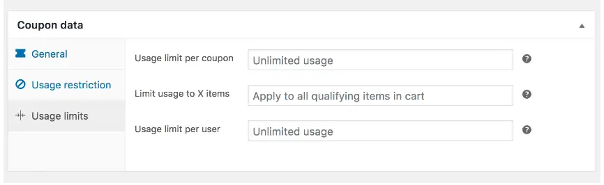 creare coupon per woocommerce