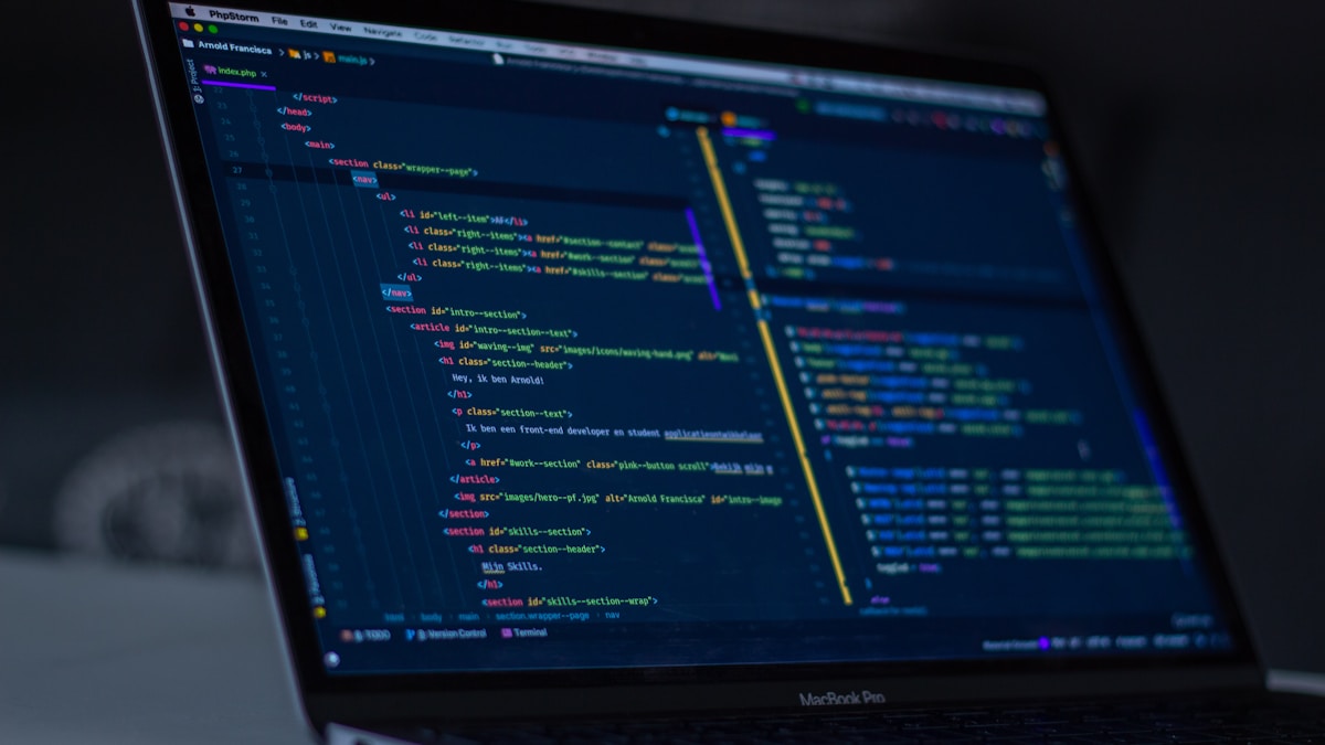 Aggiornamento plugin WordPress - codice su schermo