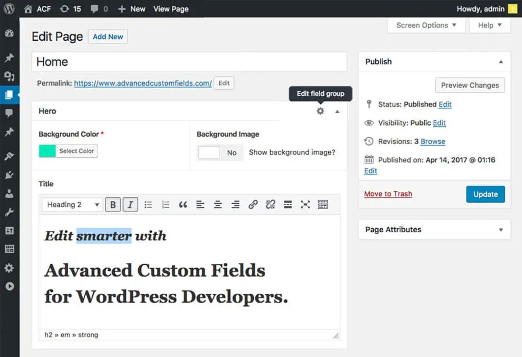 wordpress acf the ultimate guide to making the most of advanced custom fields