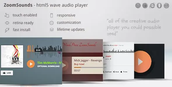 ZoomSounds player audio