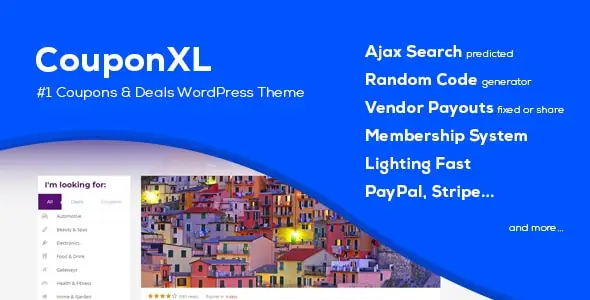 analisi del tema WordPress CouponXL